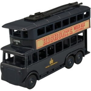 Lledo "Days Gone" Double Decker Bus Highgate Mild Ale Promotional‎ Model
